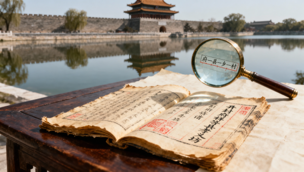 在河南尋找我的祖先時，90%的人忽略了族譜裡的‘遷出地標註方式’這個關鍵線索