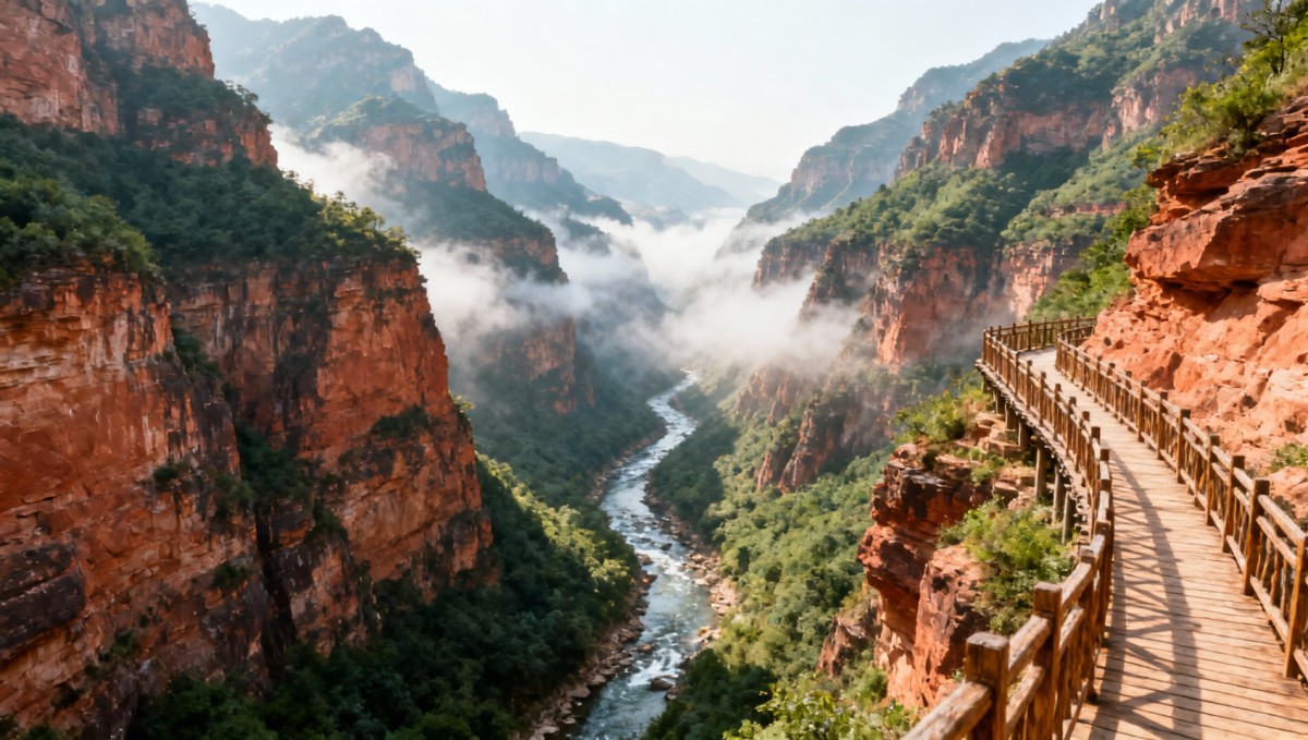 云台山摄影点指南里的‘经典机位’正在消失？2026年游客量激增后，3个被挤占点位的替代方案