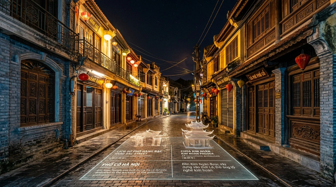 越南河內開放中國文旅企業參與古街夜遊AR導覽國際招標