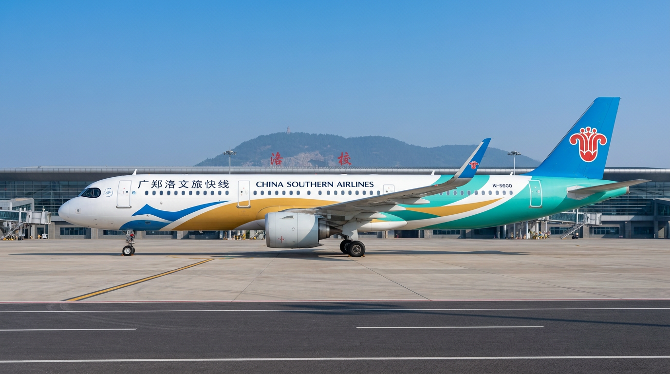 南航開通廣州—鄭州—洛陽文旅包機專線