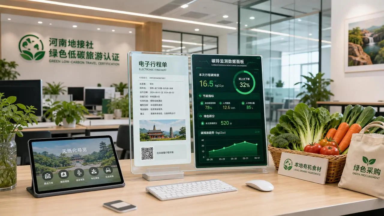 文旅出口綠色低碳認證試點啟動，河南地接入列首批