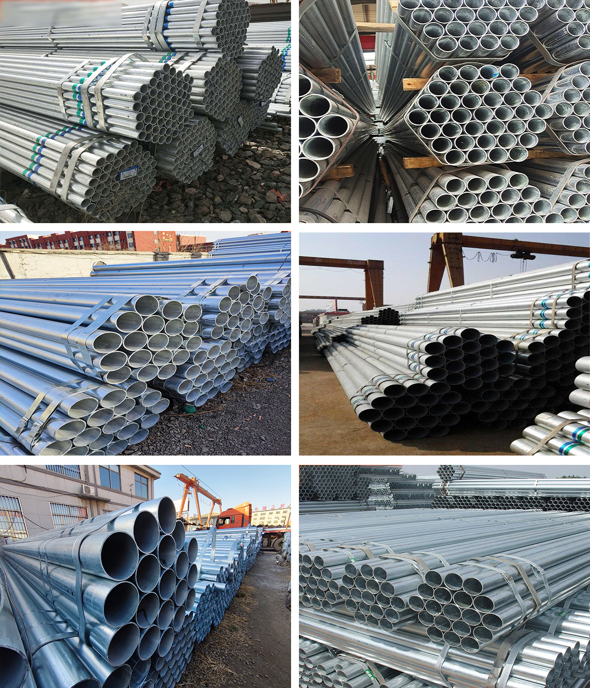 1760940202838777761900924928.jpg 48mm  60mm  40mm Galvanized Round Scaffold Steel Pipe 3.2mm Diameter 6m Length ERW GI Tube