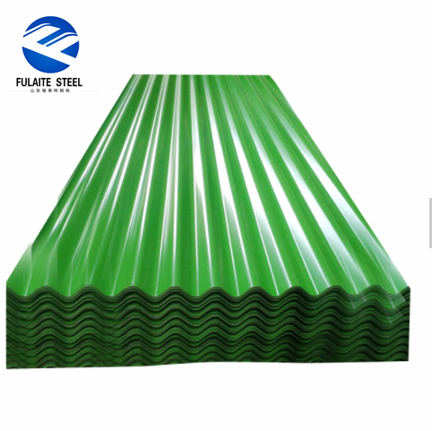 High Quality 0.3mm 0.5mm Thick Color Coated Corrugated Steel Roofing Sheet Galvanized Galvalume PPGI Cutting Processing Service
