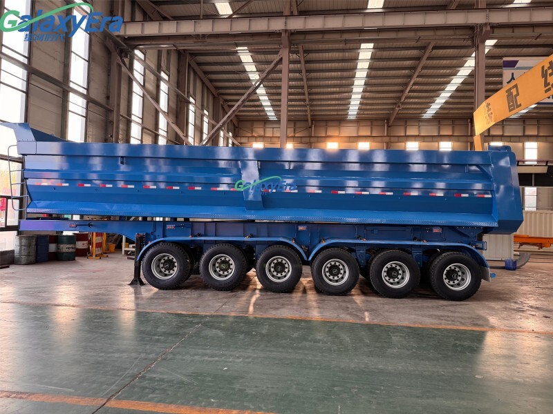 Remolque volquete de 3 ejes 30Cbm