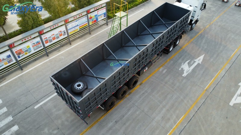 40 Cube Drop Side Tipper