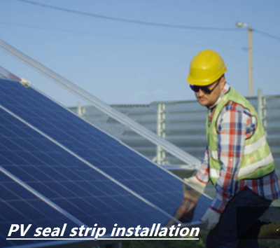 PV Solar panel sealing strips