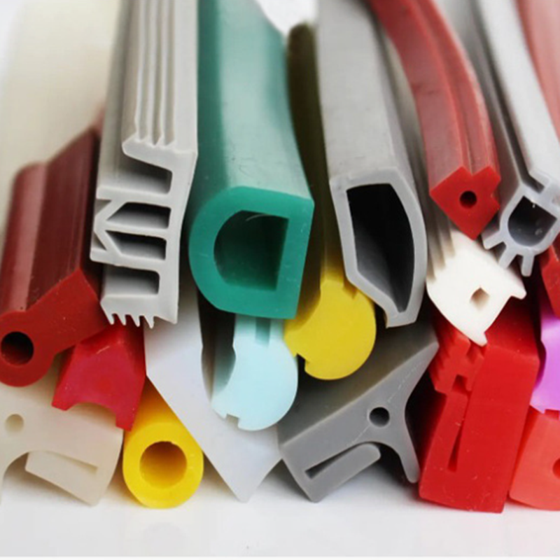 Elastic rubber seals