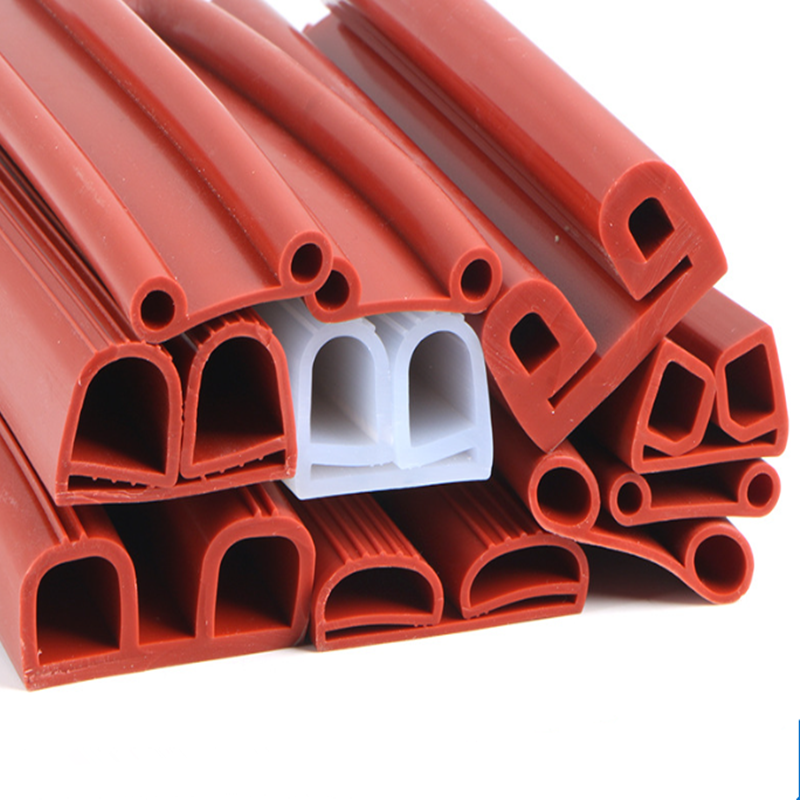 Elastic rubber seals