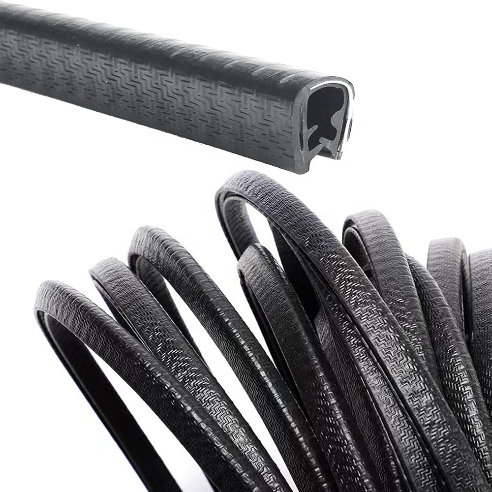 Car door edge protection strip