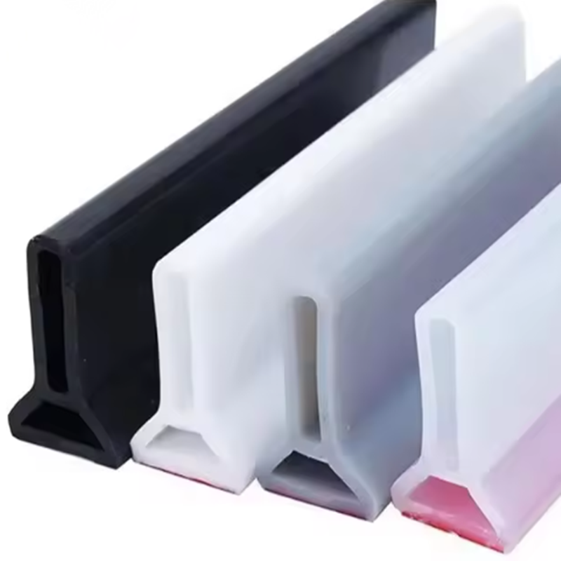 Tira de sellado de silicona impermeable autoadhesiva para cuarto de baño