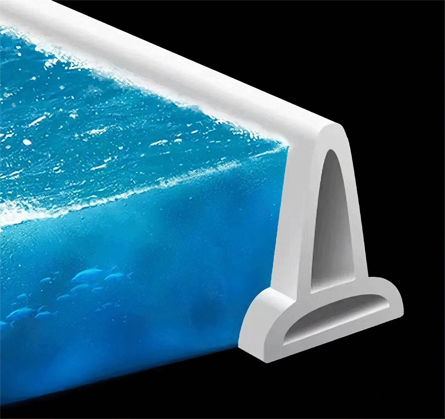 Shower Room Self-adhesive Waterproof Silicone Sealing Strip