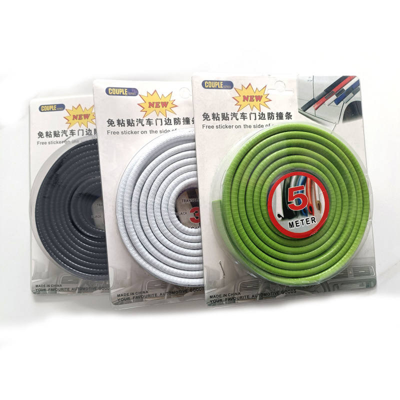 Car door edge protection strip