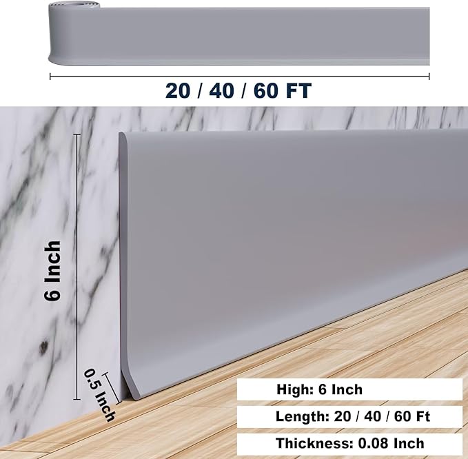 ПВХ-плинтус с самоклеящейся основой