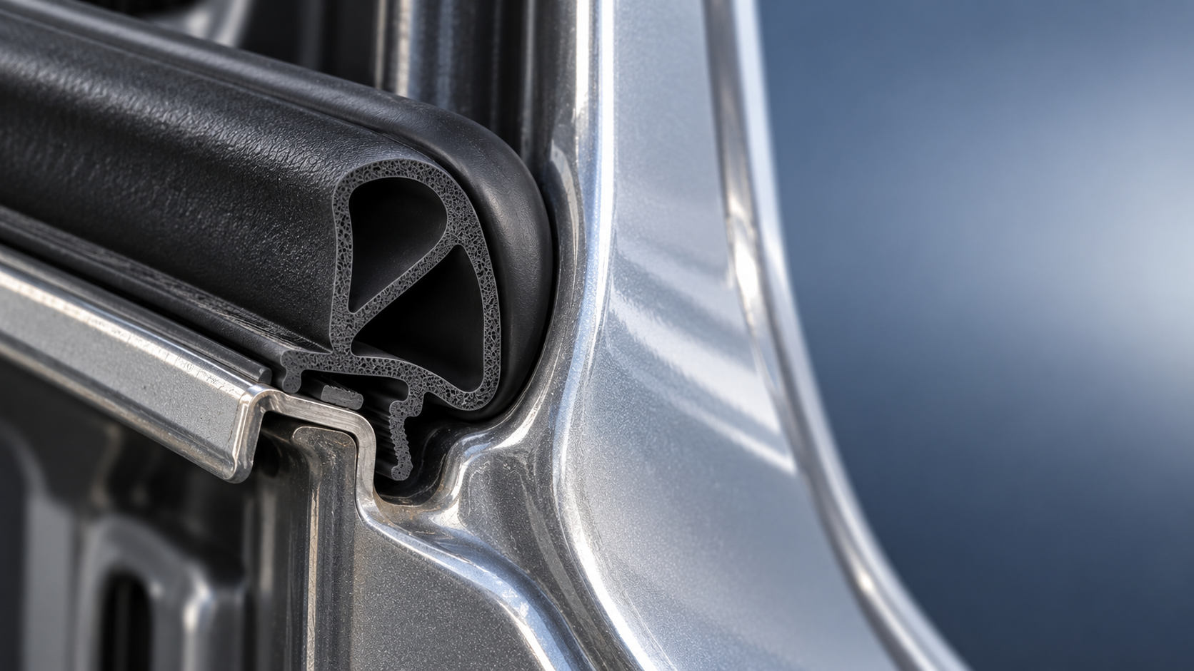 NVH Sealing Solutions: Balancing Wind Noise Reduction and Door Closing Force Решения для уплотнения NVH: баланс между снижением шума ветра и усилием закрывания двери