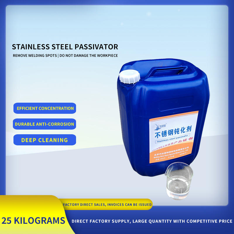 Stainless Steel Passivation Agent Solution for Rust Inhibition and Pickling Passivation Spray Application