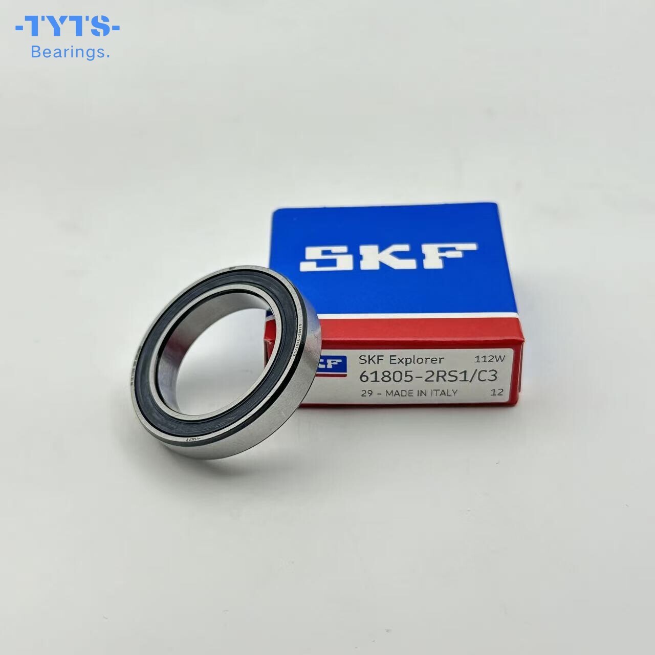 SKF 61805-2RS1/C3 Тонкостенный шарикоподшипник с глубокими канавками