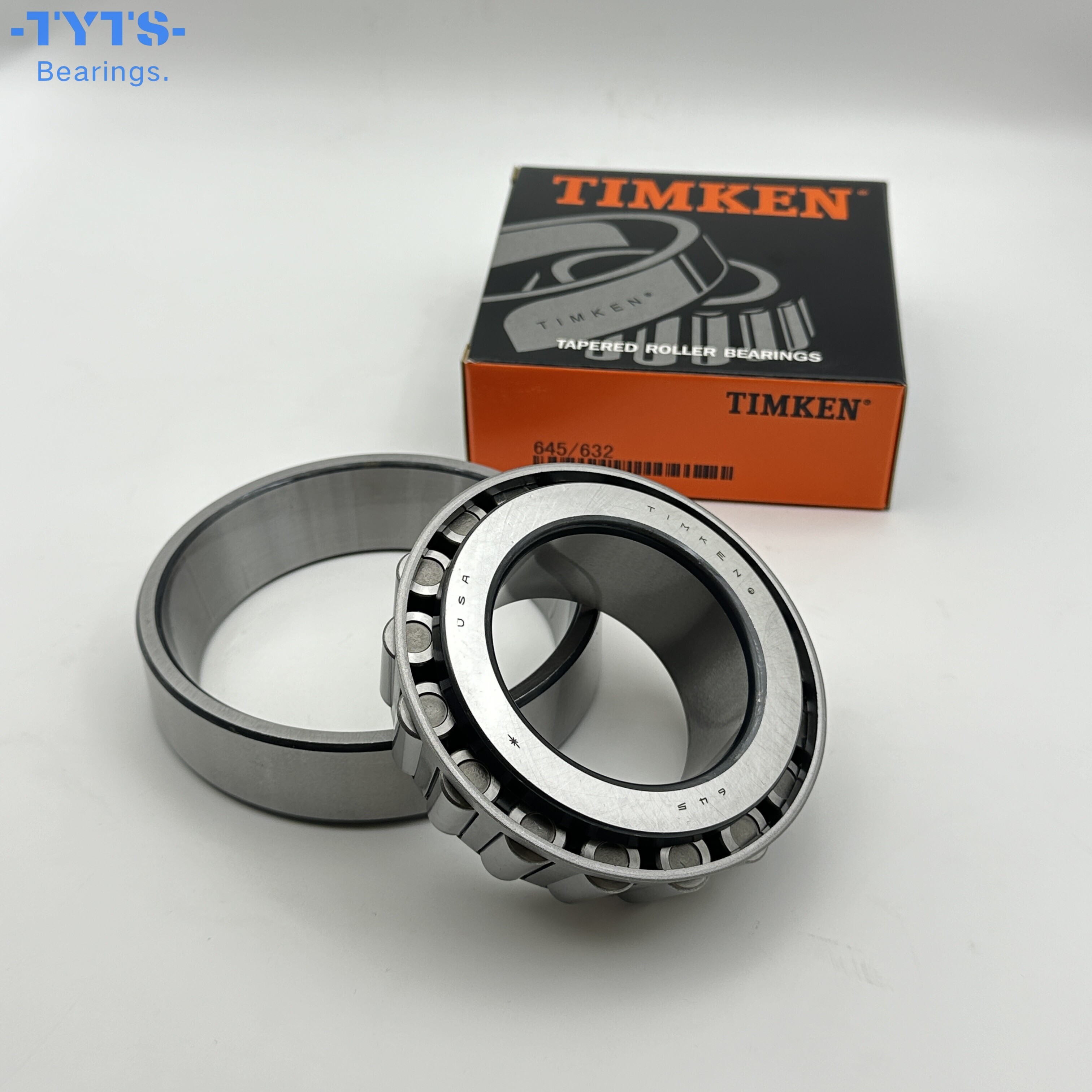 Оригинальные конические роликовые подшипники TIMKEN 645/632 дюйма, произведенные в США