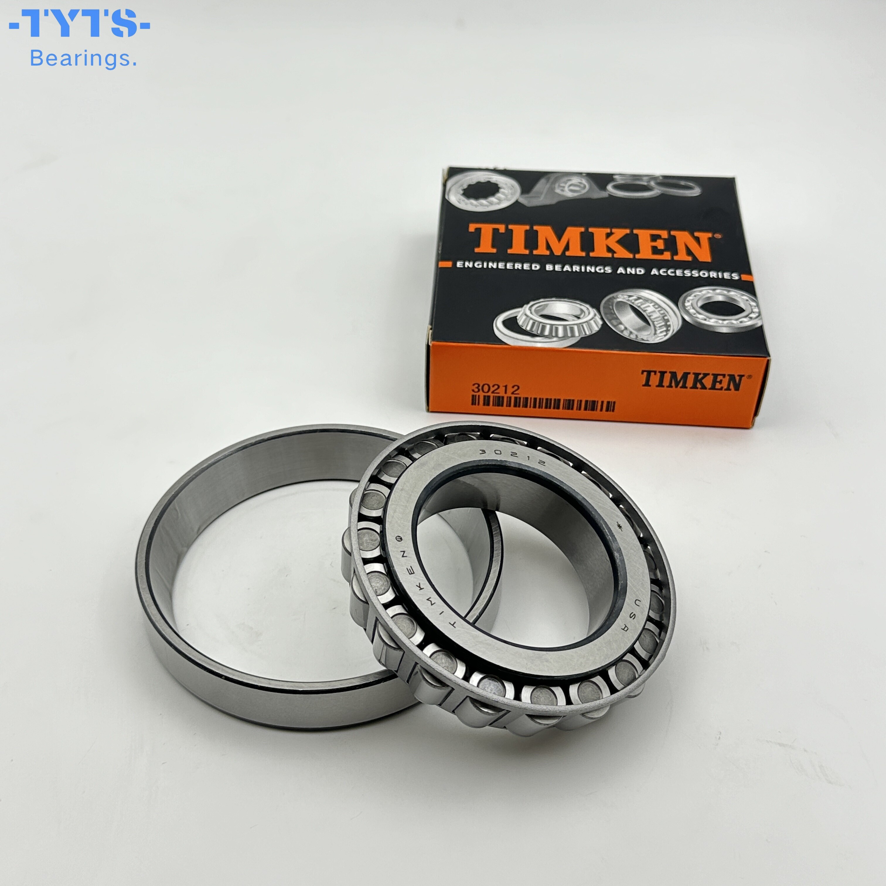 Оригинальные конические роликоподшипники TIMKEN 30212 дюймовые, произведено в США