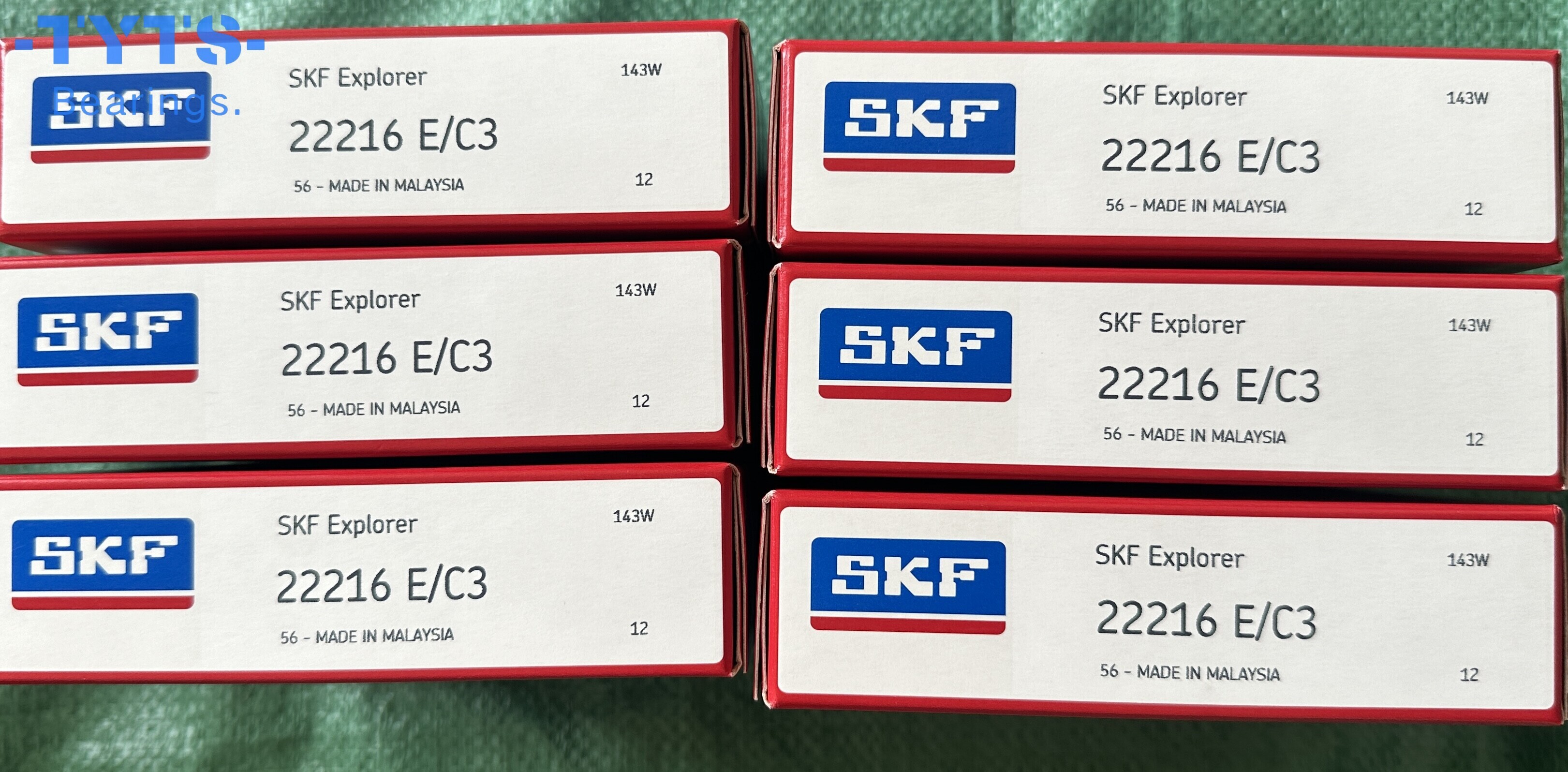 22216E/C3 самоустанавливающийся роликовый подшипник SKF Оригинальное высокое качество