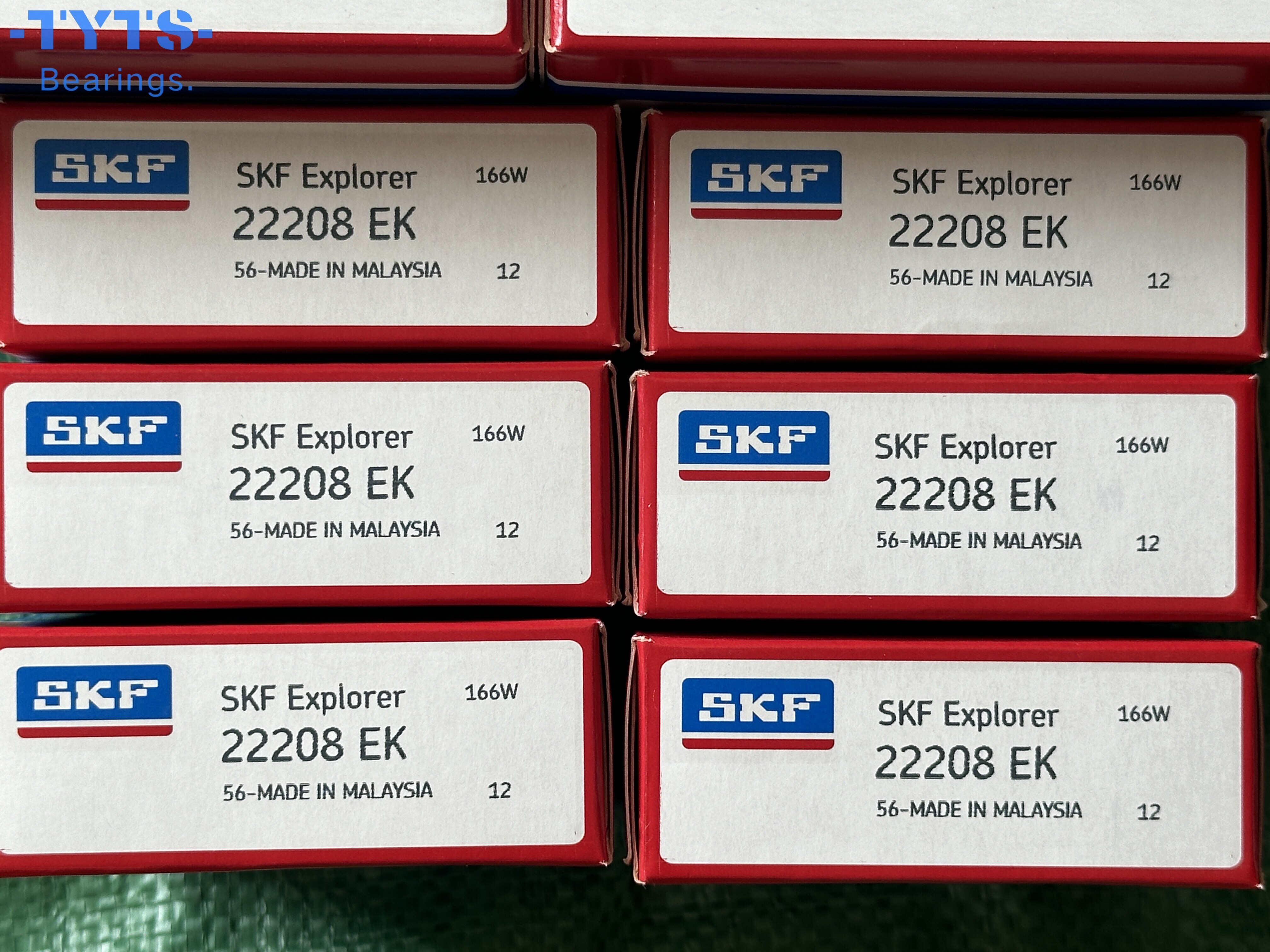 22208EK самоустанавливающийся роликовый подшипник SKF Оригинальное высокое качество