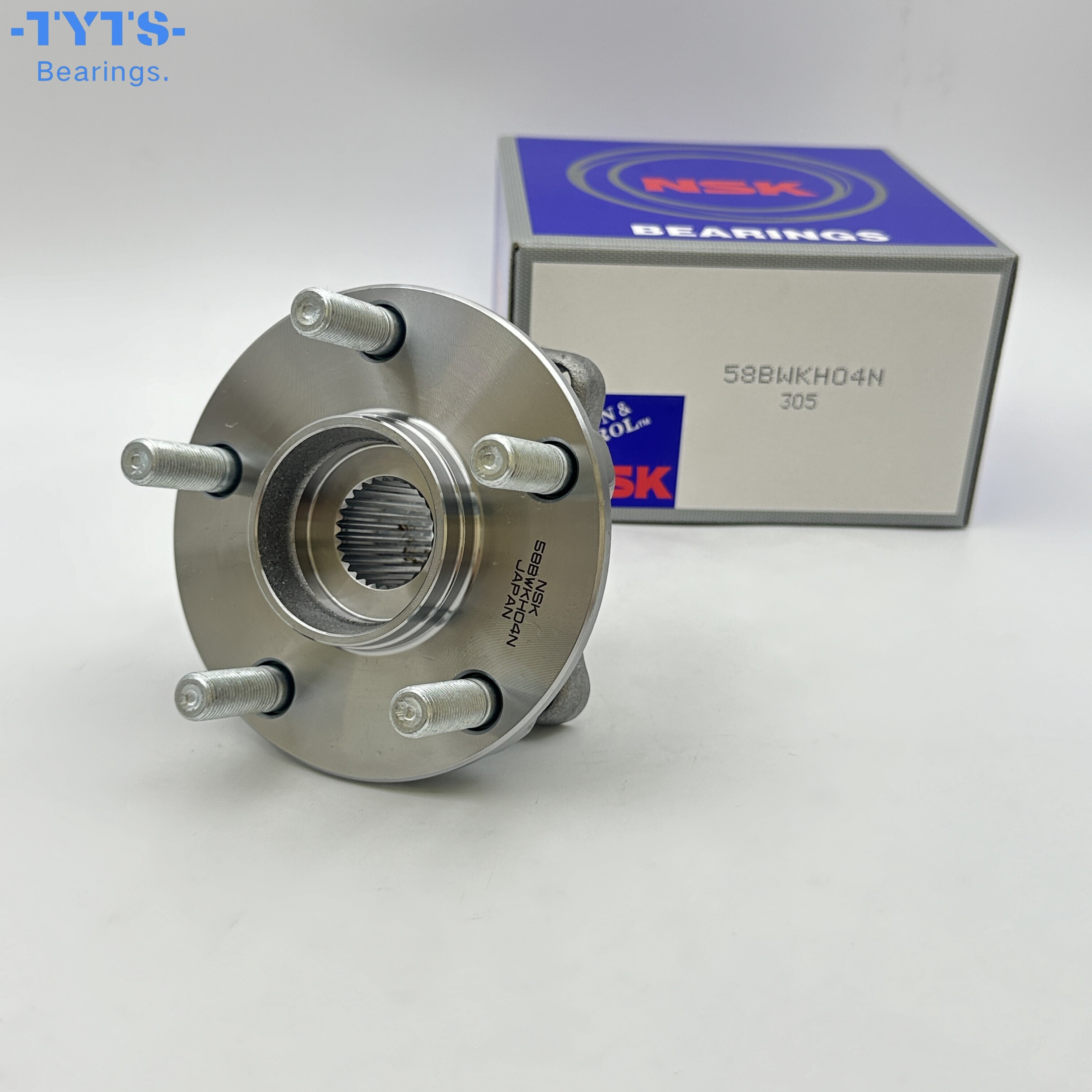 Подшипники ступицы колеса для автомобилей NSK 58BWKH04N