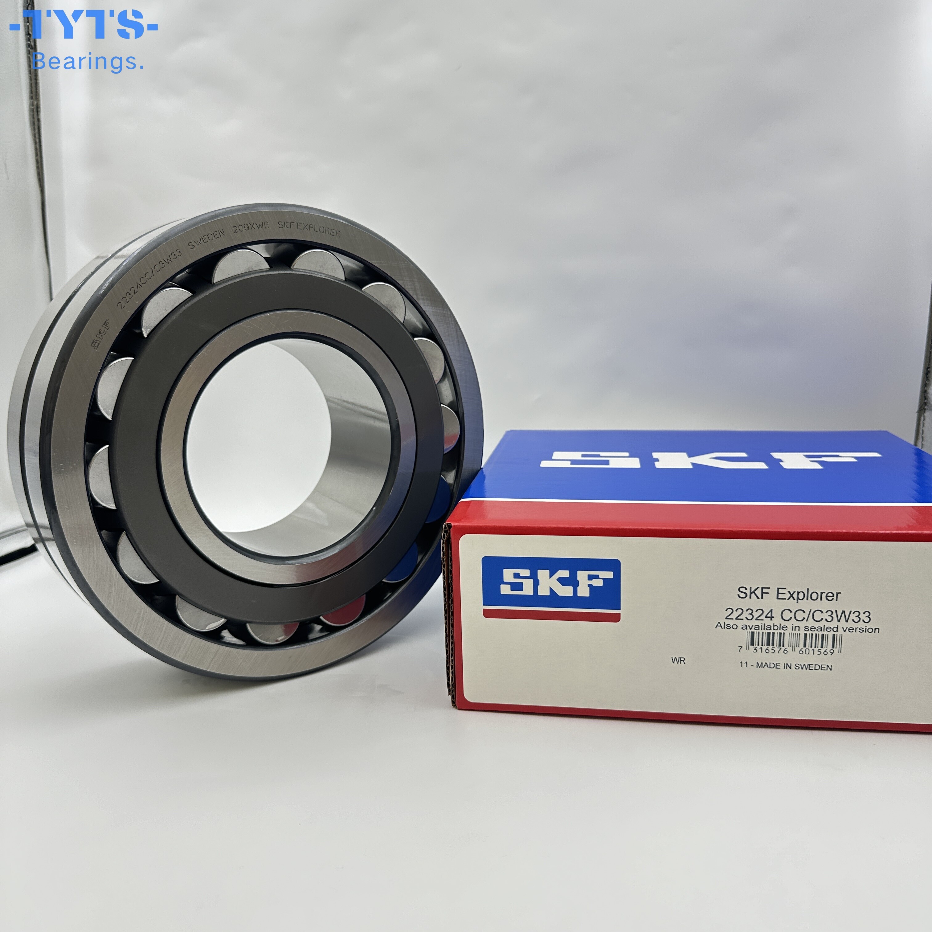 22324CC/C3W33    самоустанавливающийся роликовый подшипник SKF  Оригинальное высокое качество