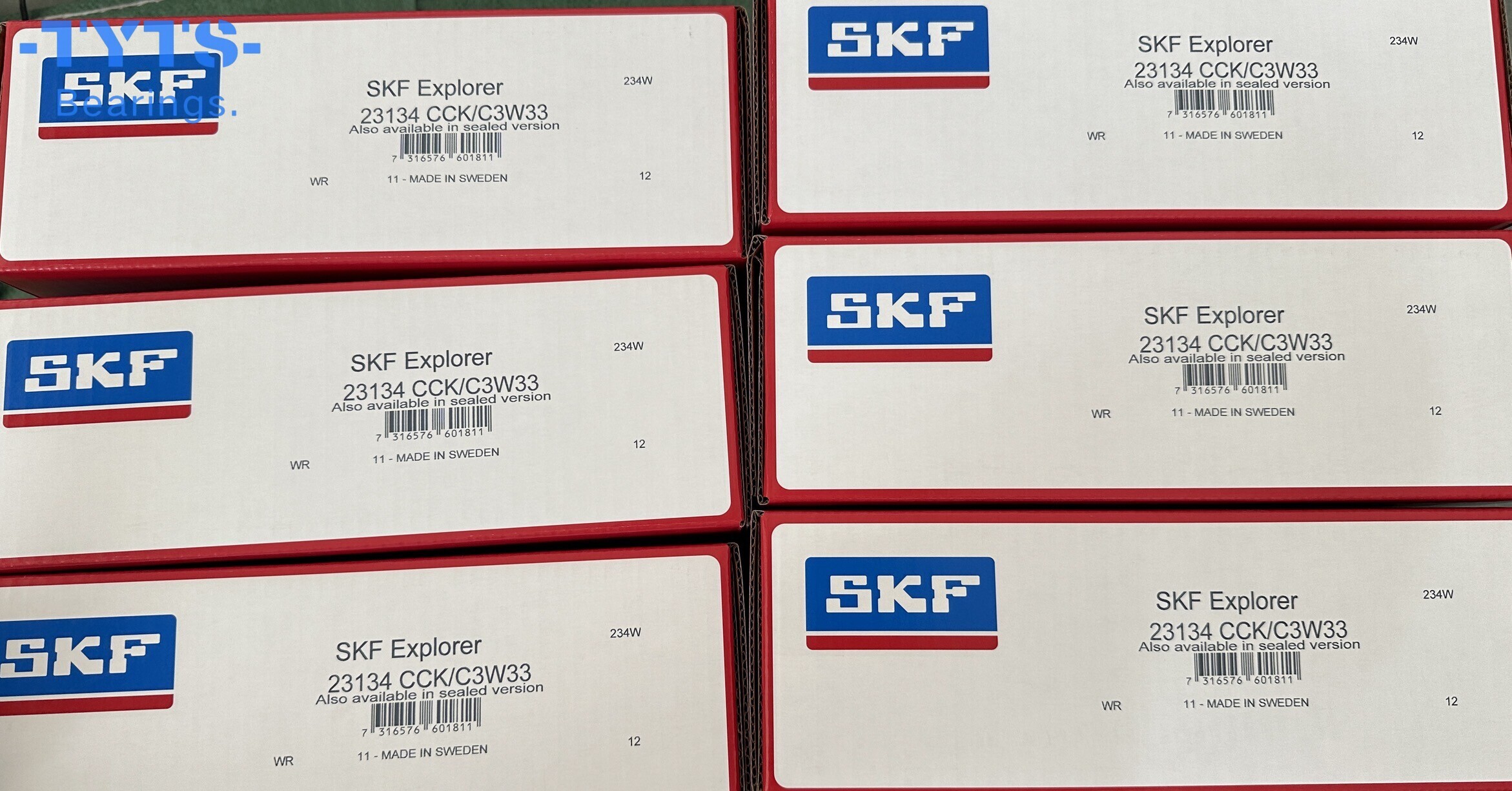 23134CCK/C3W33 самоустанавливающийся роликовый подшипник SKF Оригинальное высокое качество