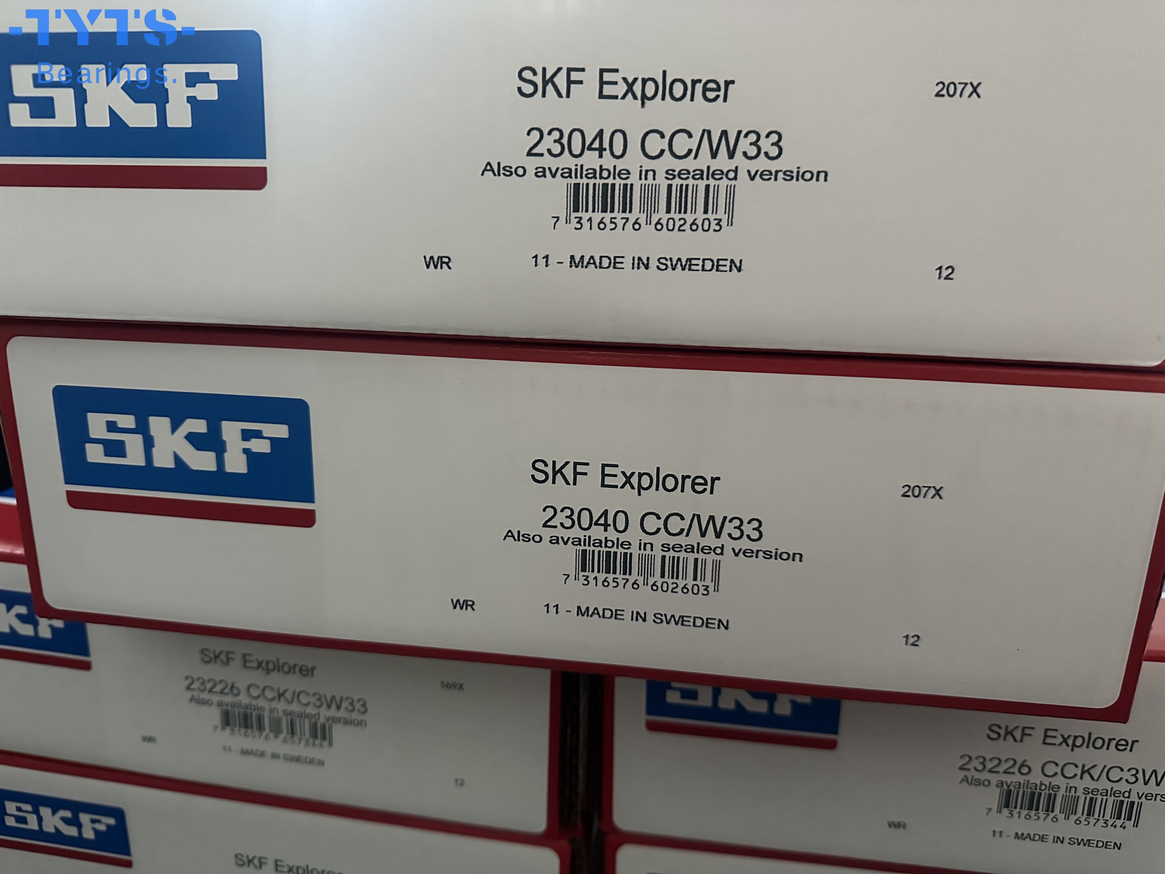23040CC/W33 самоустанавливающийся роликовый подшипник SKF оригинальное высокое качество