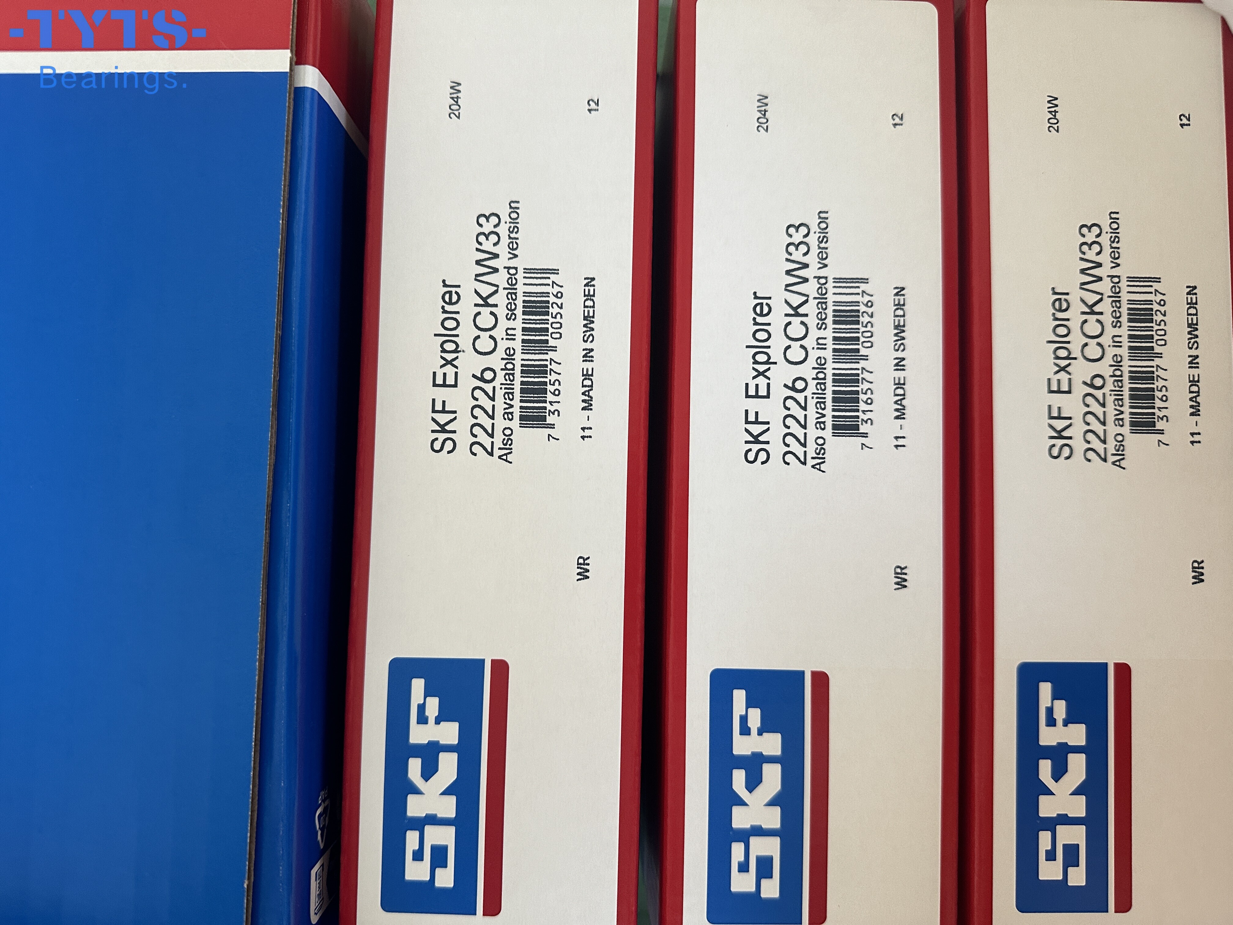 22226CCK/W33     самоустанавливающийся роликовый подшипник SKF  Оригинальный высокого качества