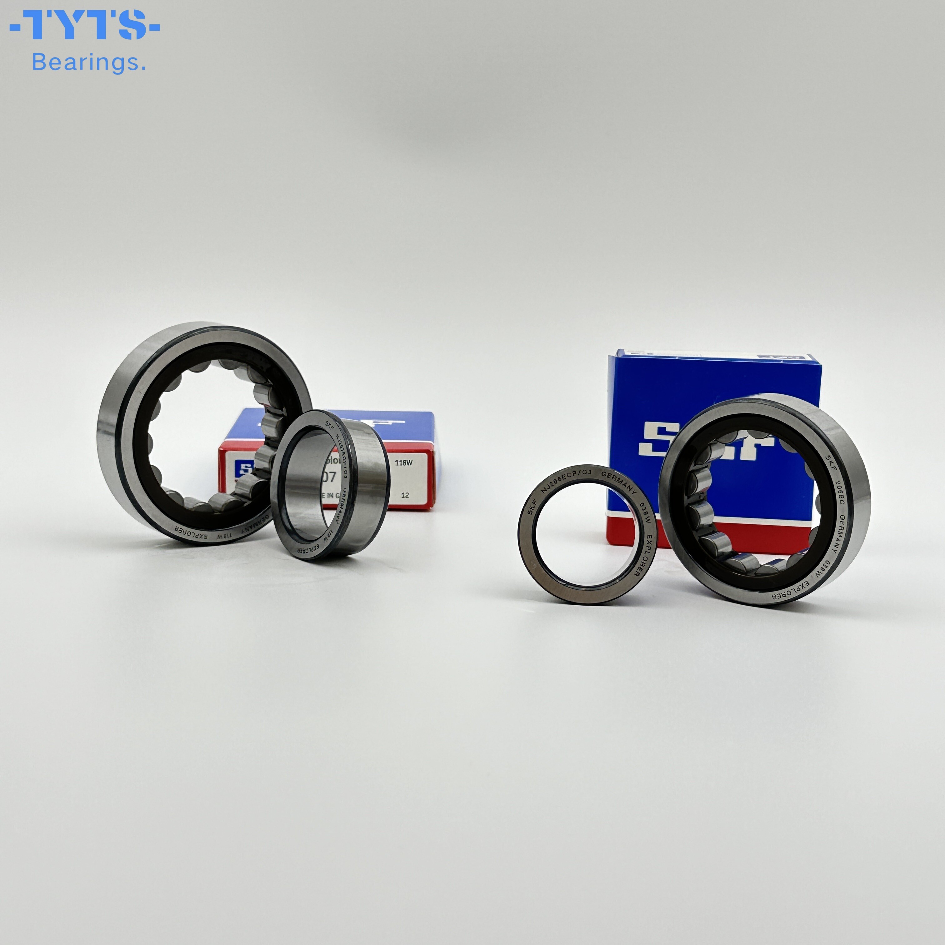 Оригинальный импорт из Германии цилиндрического роликоподшипника NJ207ECP/C3 