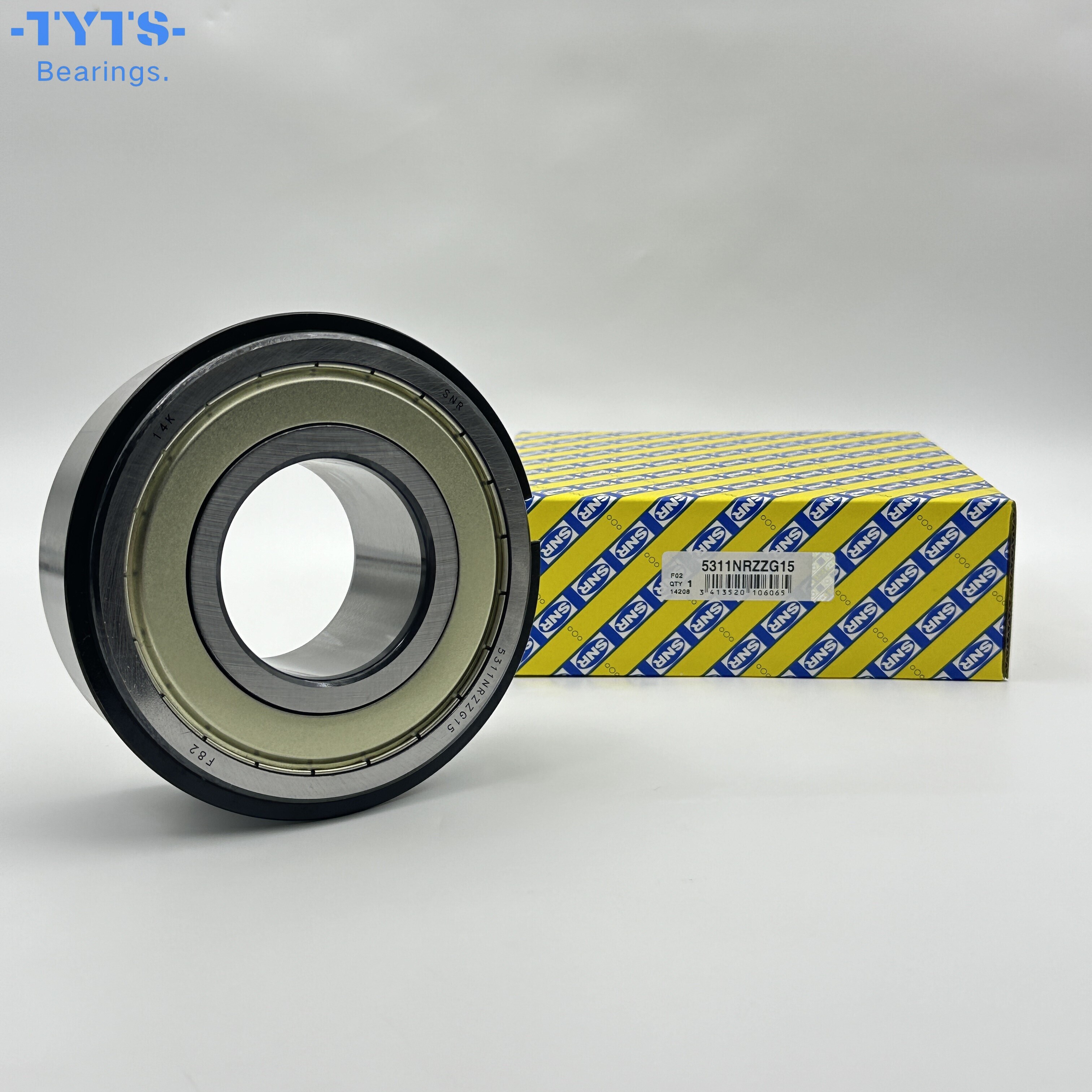 SNR оригинальный высококачественный 5311ZZNR двухрядный радиально-упорный шарикоподшипник