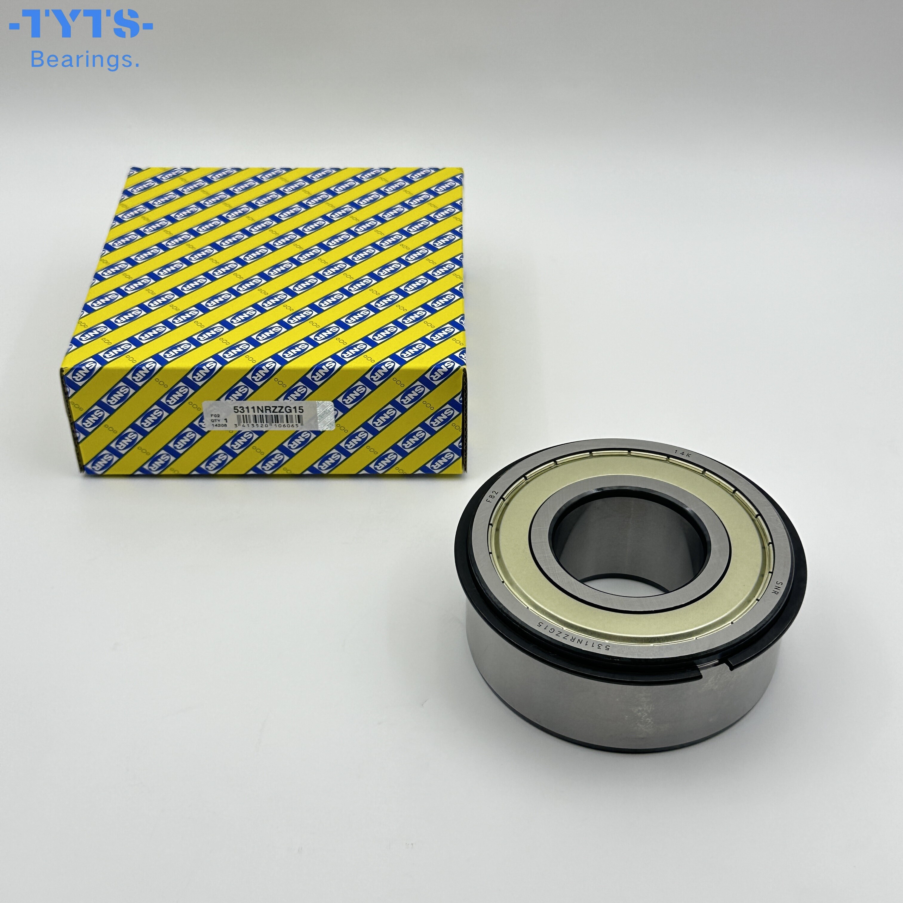 SNR оригинальный высококачественный 5311ZZNR двухрядный радиально-упорный шарикоподшипник