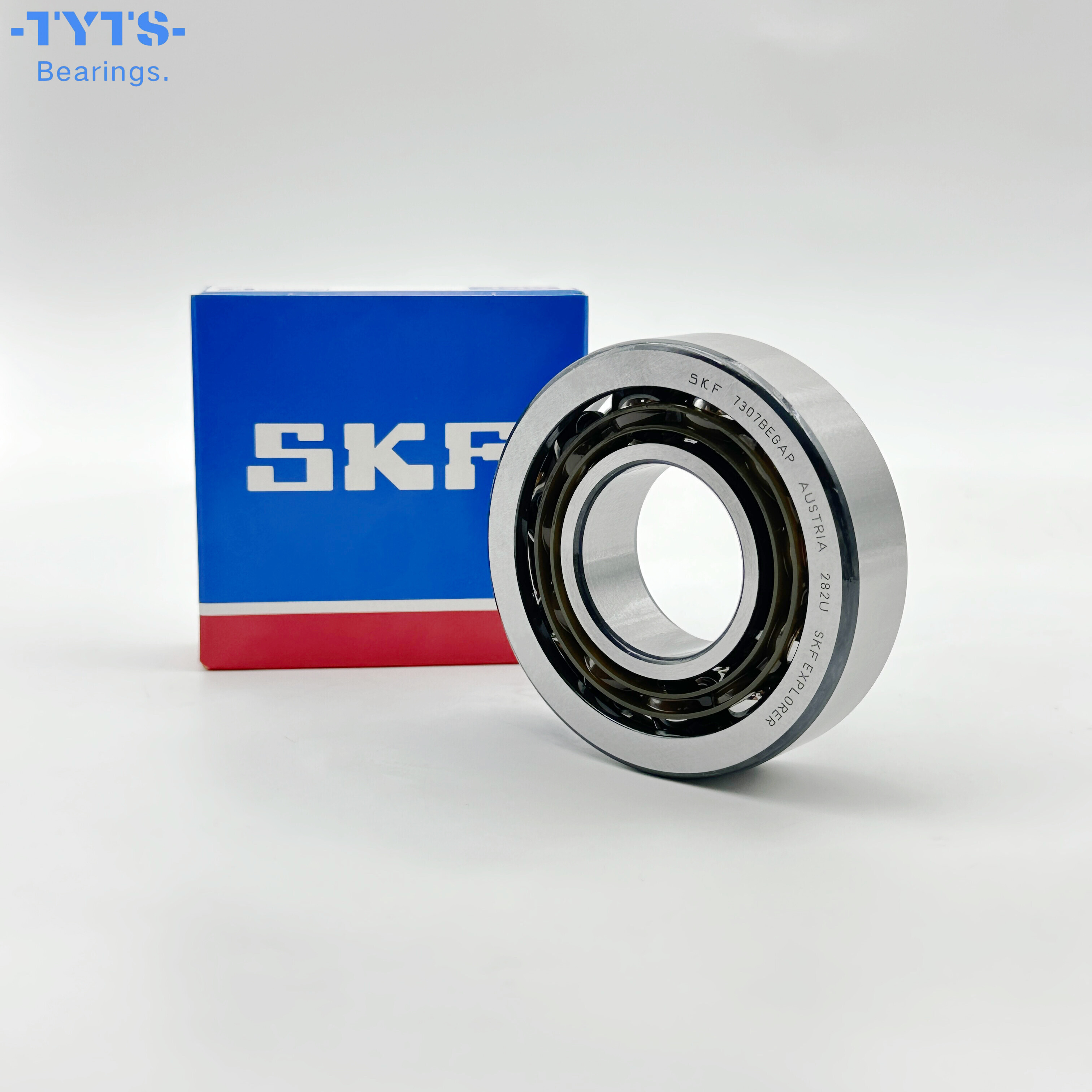 SKF оригинальный высококачественный 7307BEGAP однорядный радиально-упорный шарикоподшипник