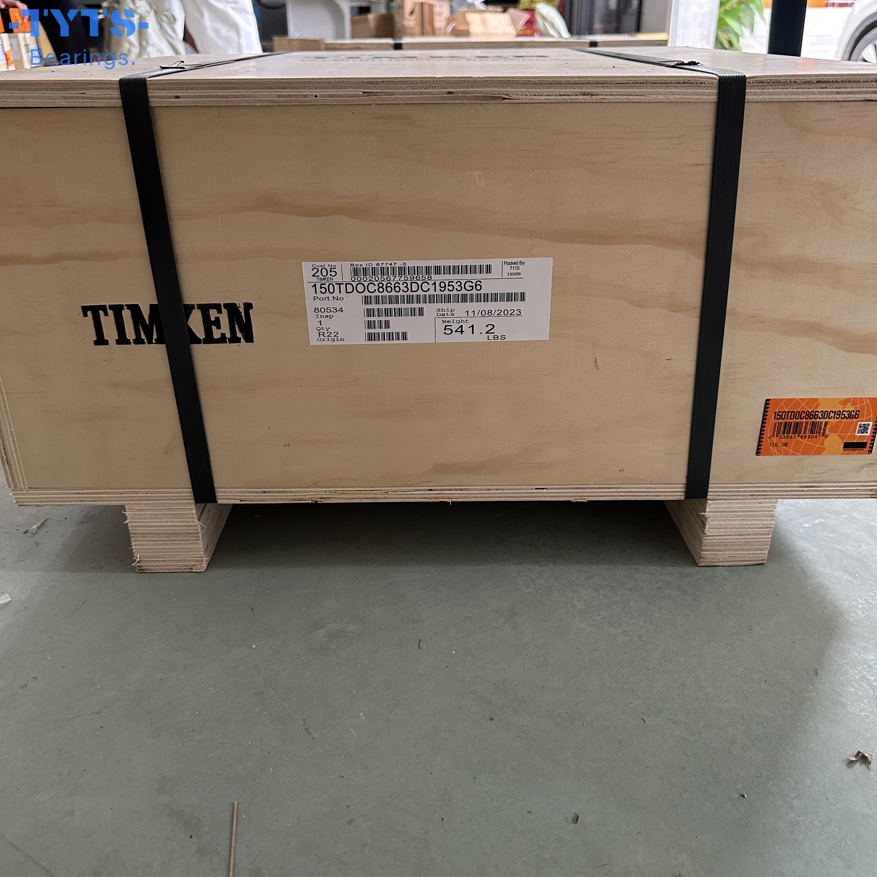 TIMKEN 150TDOC8663DC1953G6 Нестандартные конические роликоподшипники дюймового размера для бурения нефтяных скважин