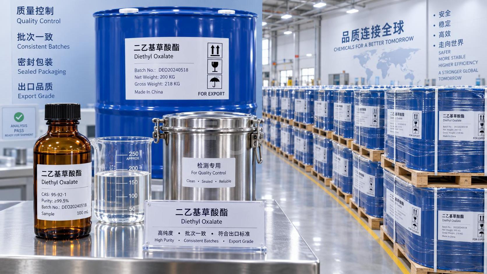 What Indian Buyers Should Check Before Ordering Diethyl Oxalate in Bulk