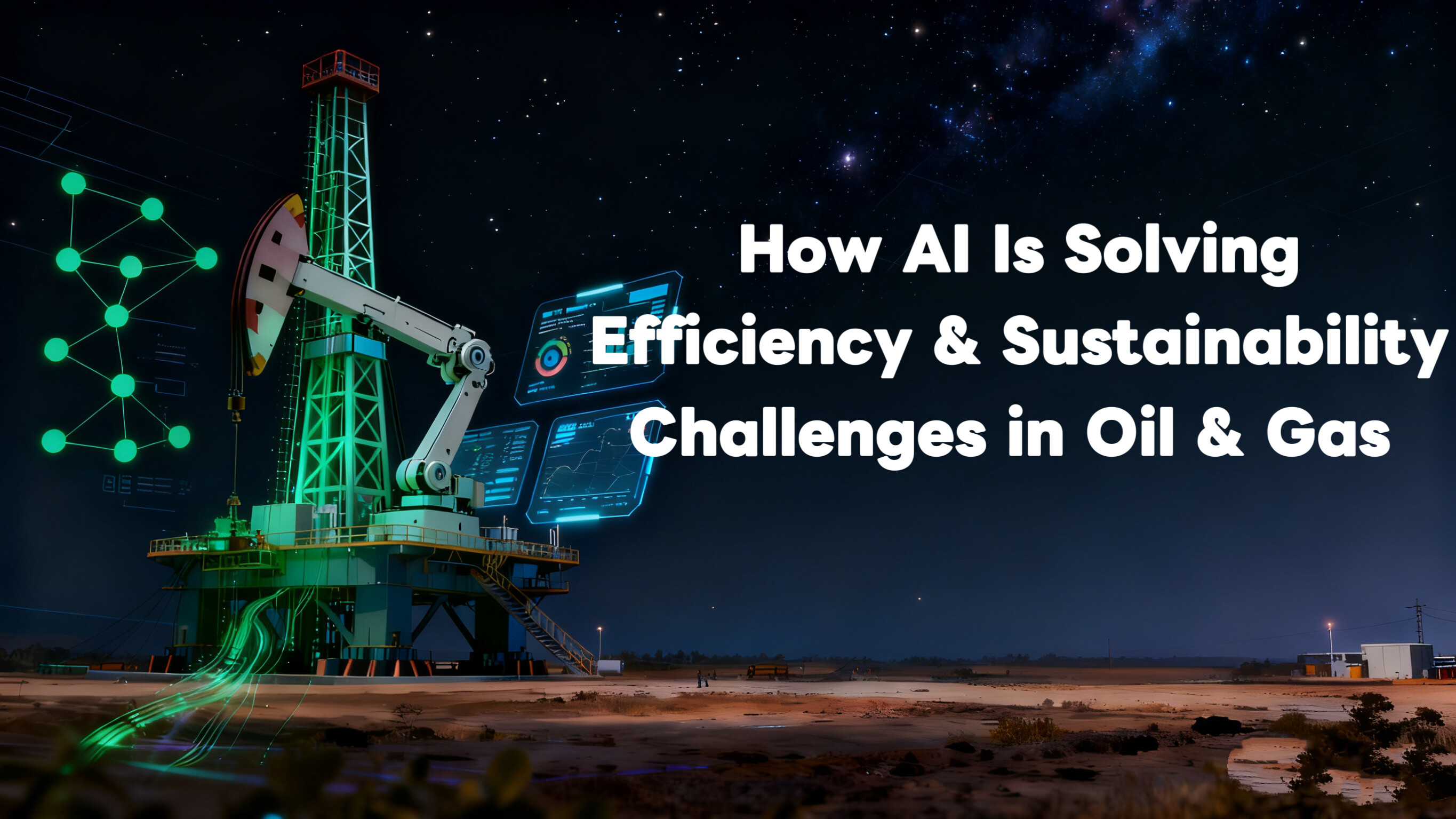 How AI Is Solving Efficiency & Sustainability Challenges in Oil & Gas? How AI Is Solving Efficiency & Sustainability Challenges in Oil & Gas?