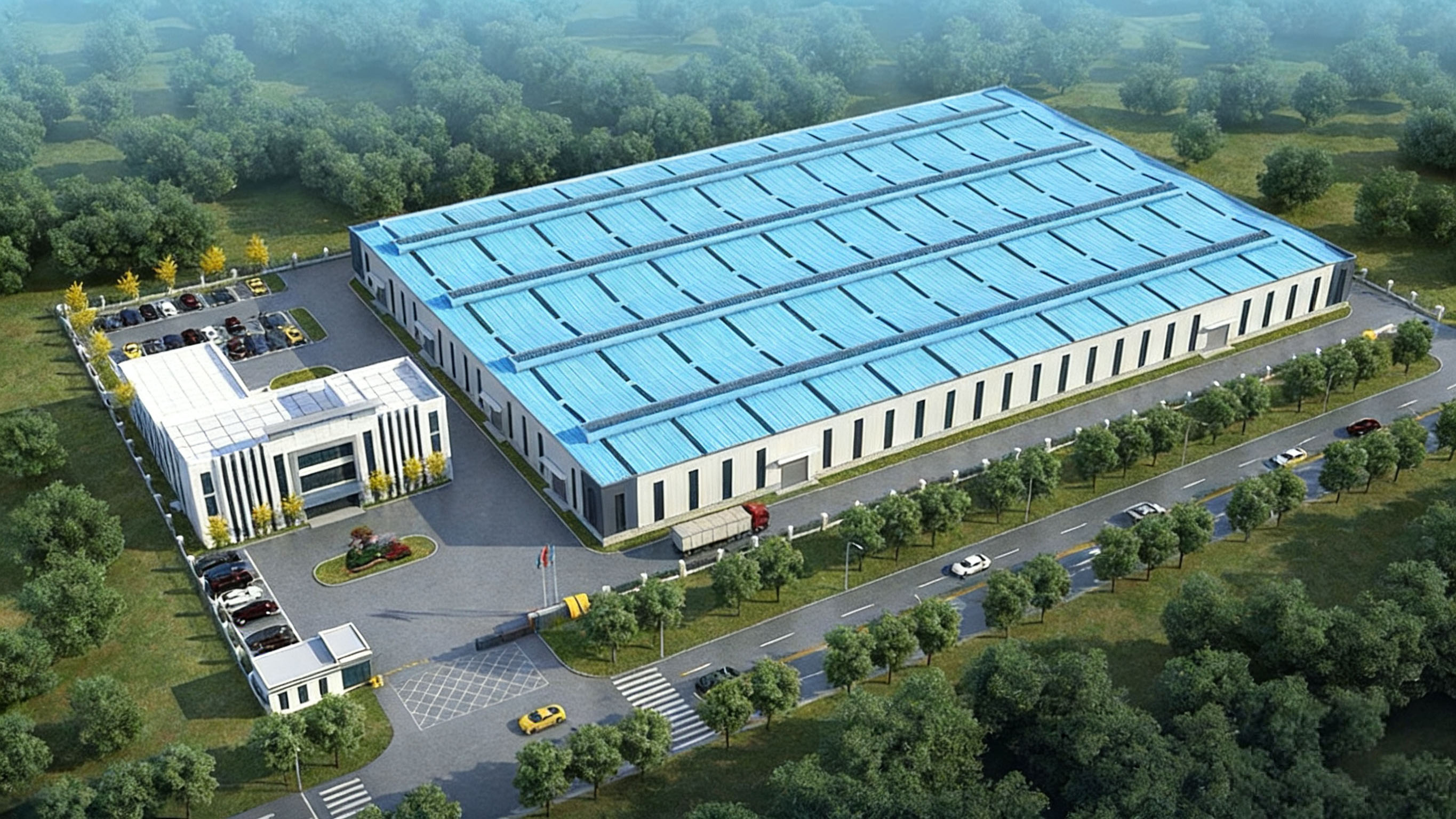 厂房鸟瞰图 拷贝