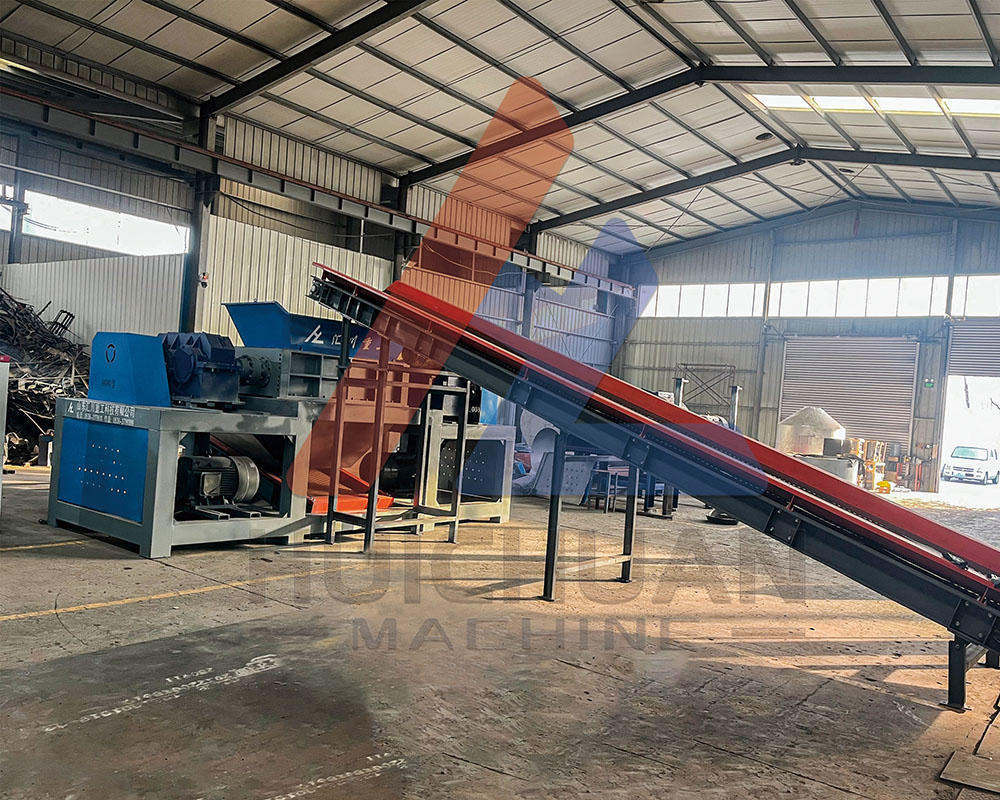 SPG双轴金属撕碎机