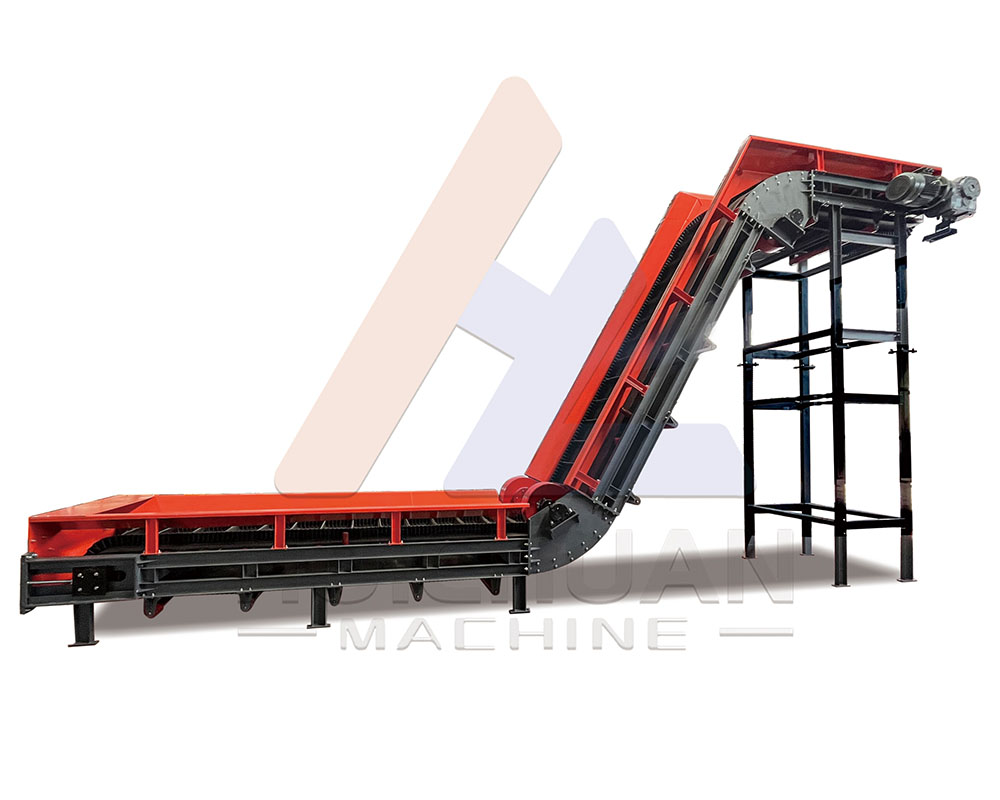 大倾角皮带输送机