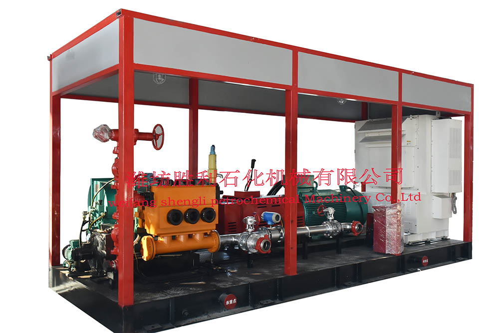 Насос для гидроразрыва пласта