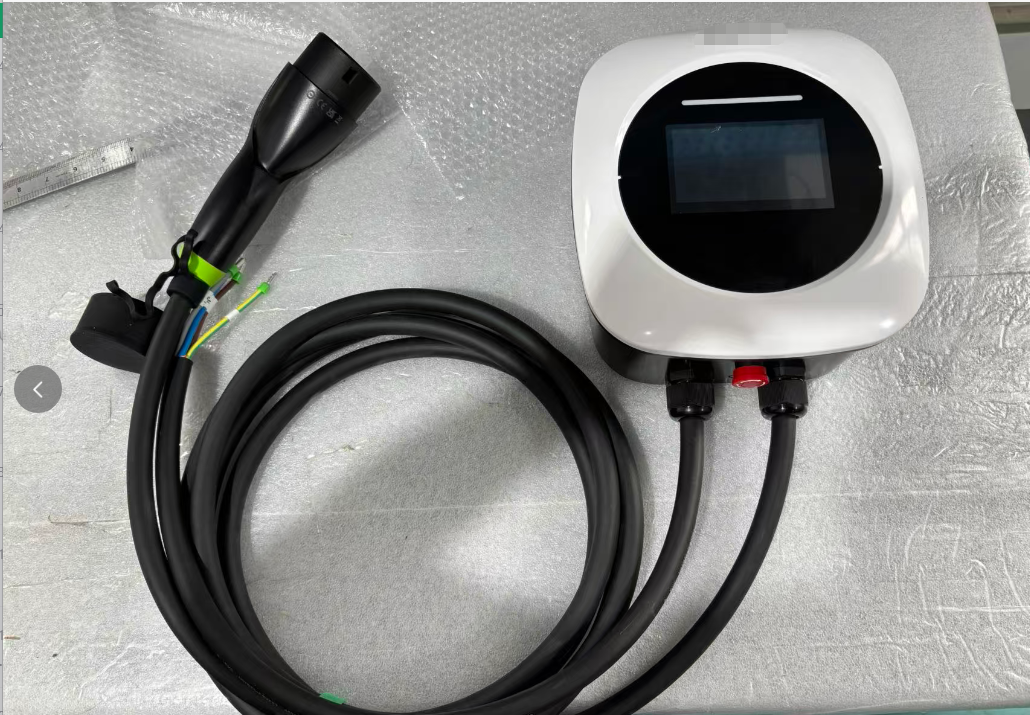 Настенная зарядная станция WallBox для электромобилей Type 2, GB/T, 32 A / 7 кВт / 11 кВт / 22 кВт, с Wi‑Fi и управлением через приложение