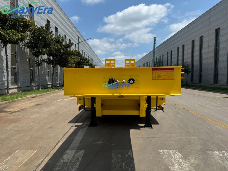 Remolque de plataforma baja de 80 toneladas