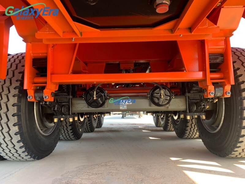 Remolque Basculante Semi de 4 Ejes 35Cbm