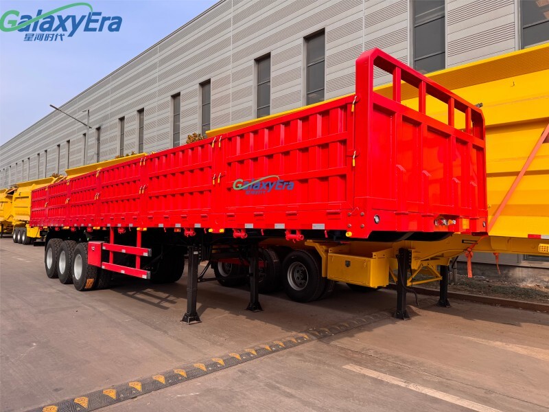 Remolque Tri Eje con Laterales Abatibles