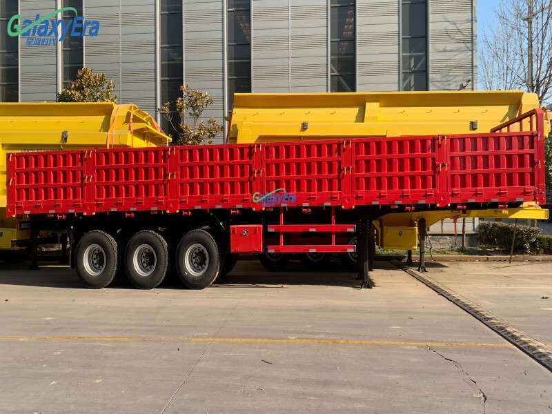 Remolque Tri Eje con Laterales Abatibles