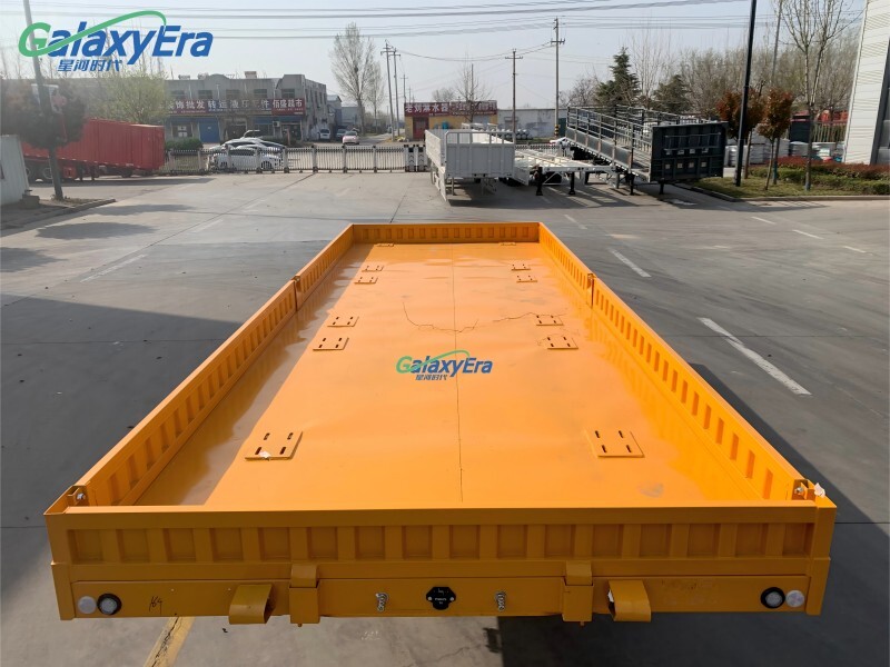 Semi Remolque de Tres Ejes con Laterales Abatibles