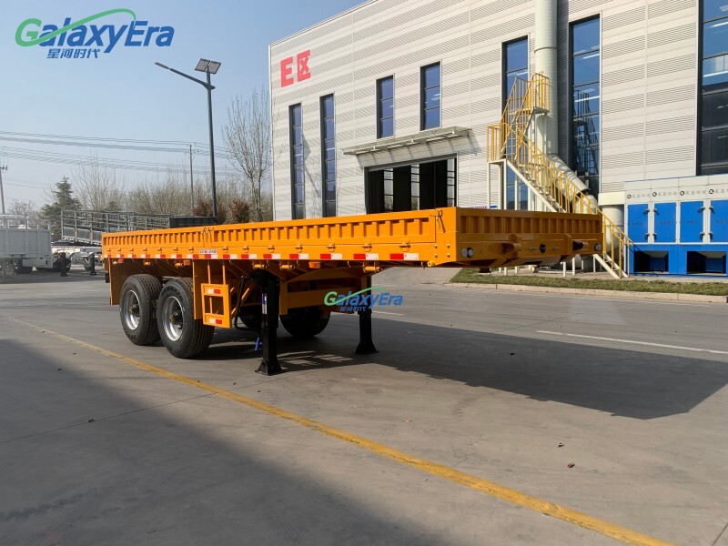 Semi Remolque de Tres Ejes con Laterales Abatibles