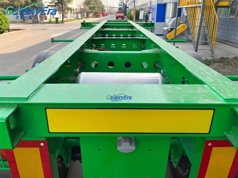 Chasis de Contenedor de Tres Ejes