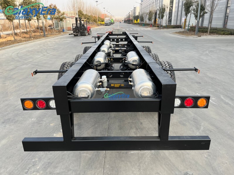 Semirremolque esquelético