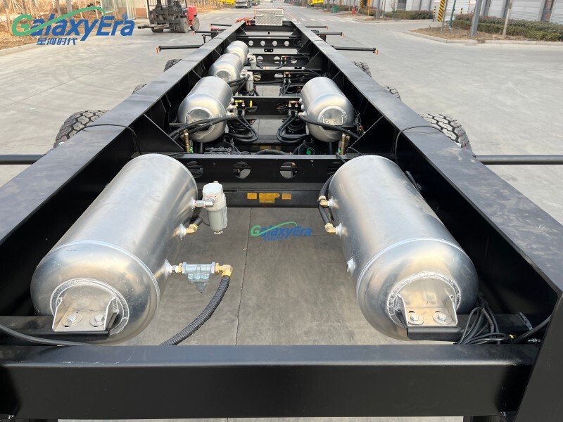 Semirremolque esquelético